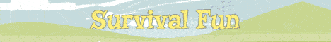 Survival Fun Minecraft server banner