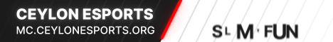Ceylon Esports Minecraft server banner