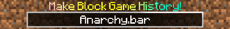 Anarchy.bar Minecraft server banner