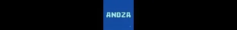 Andza Minecraft server banner