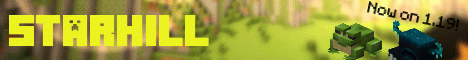 Starhill Site Minecraft server banner