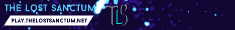 The Lost Sanctum Minecraft server banner