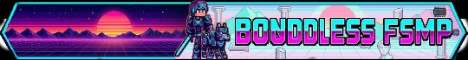 Boundless Friendly SMP Minecraft server banner