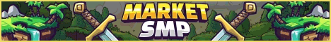 Market SMP Minecraft server banner