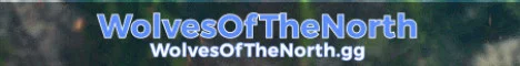 WolvesOfTheNorth Minecraft server banner