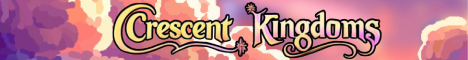 Crescent Kingdoms Minecraft server banner