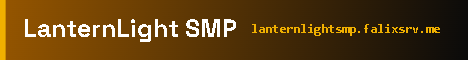 LanternLight SMP Minecraft server banner