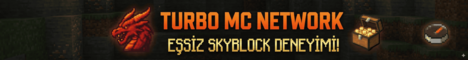 TurboMC Network Minecraft server banner