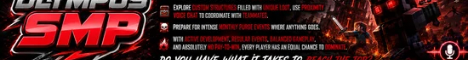 Olympus SMP Minecraft server banner