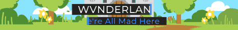 Wvnderland Minecraft server banner
