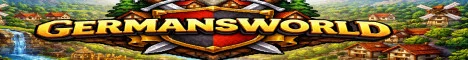 GermansWorld Minecraft server banner