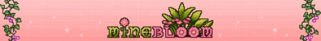 MineBloom Minecraft server banner