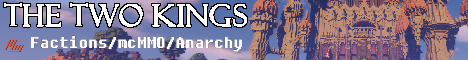 Packhouse | The Two Kings Minecraft server banner