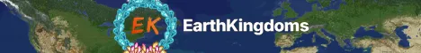 EarthKingdoms Minecraft server banner