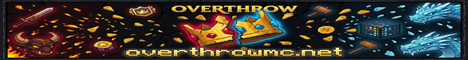 Overthrow Minecraft server banner