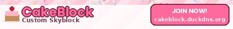 CakeBlock Minecraft-Server-Banner