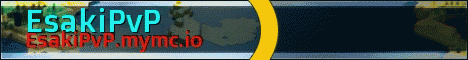 EsakiPvP Minecraft server banner