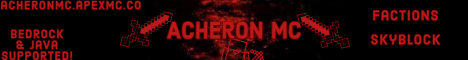 Acheron MC Minecraft server banner