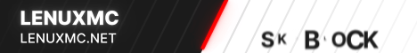 LenuxMC Minecraft server banner