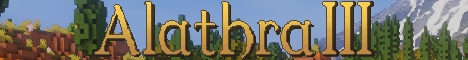 Alathra Minecraft server banner