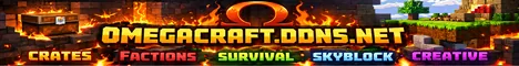 Omegacraft Minecraft server banner