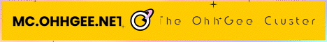 OhhGee Minecraft server banner