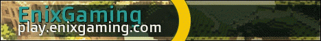 EnixGaming Minecraft server banner