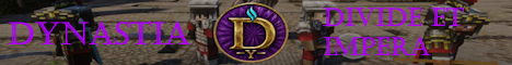 Dynastia Minecraft server banner
