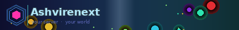 AshvireNext Minecraft server banner