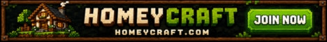 HomeyCraft Minecraft server banner