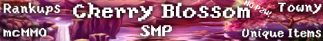 Banner Cherry Blossom SMP