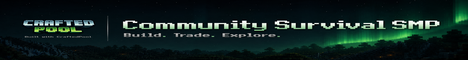 CraftedpoolSMP Minecraft server banner