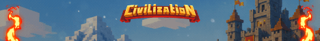 Civilization.gg Minecraft server banner