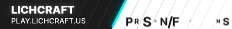 Lichcraft Minecraft server banner