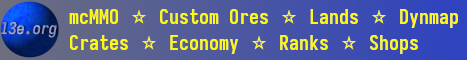 l3e.org Minecraft server banner