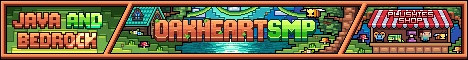 Oakheart Minecraft server banner