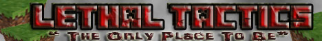 LethalTactics Minecraft server banner