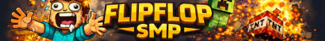 Banner FLIPFLOP SMP — This Isn’t Your Average Survival Se