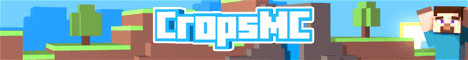 CropsMC Minecraft server banner