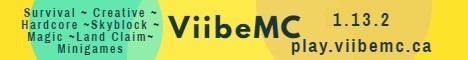 Mewcraft Minecraft server banner