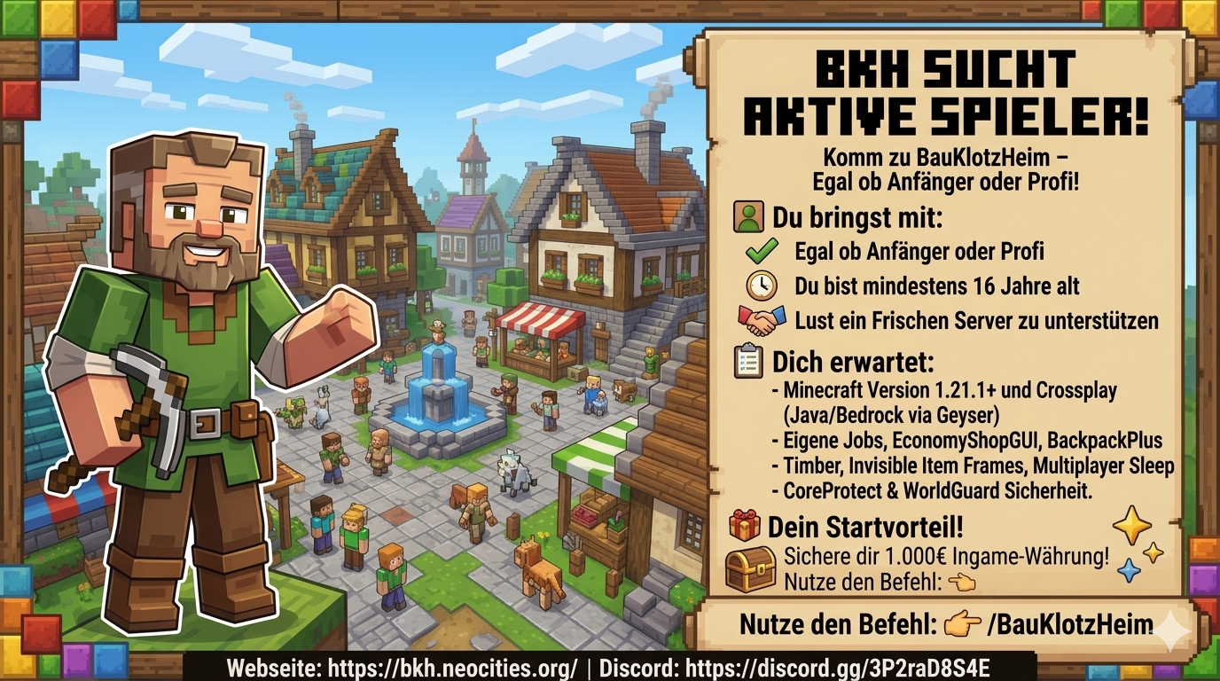 Banner BauKlotzHeim