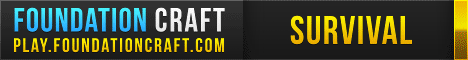 Foundation Craft Minecraft server banner