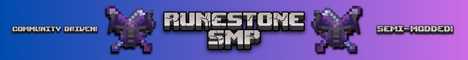 RuneStoneSMP Minecraft server banner