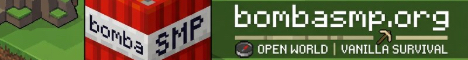 bombaSMP Minecraft server banner