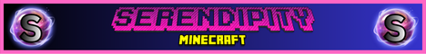 Serendipity MC Minecraft server banner
