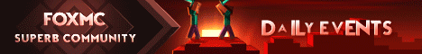 FoxMC Minecraft server banner