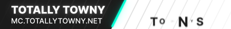 Totally Towny Minecraft server banner