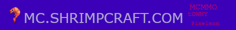 Shrimpcraft Minecraft server banner