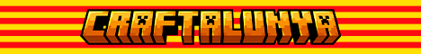 Craftalunya Minecraft server banner
