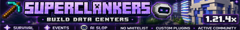 Banner Super Clankers AI Slop Network